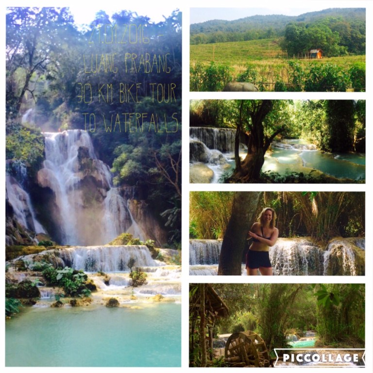 30 km Radtour zum Wasserfall