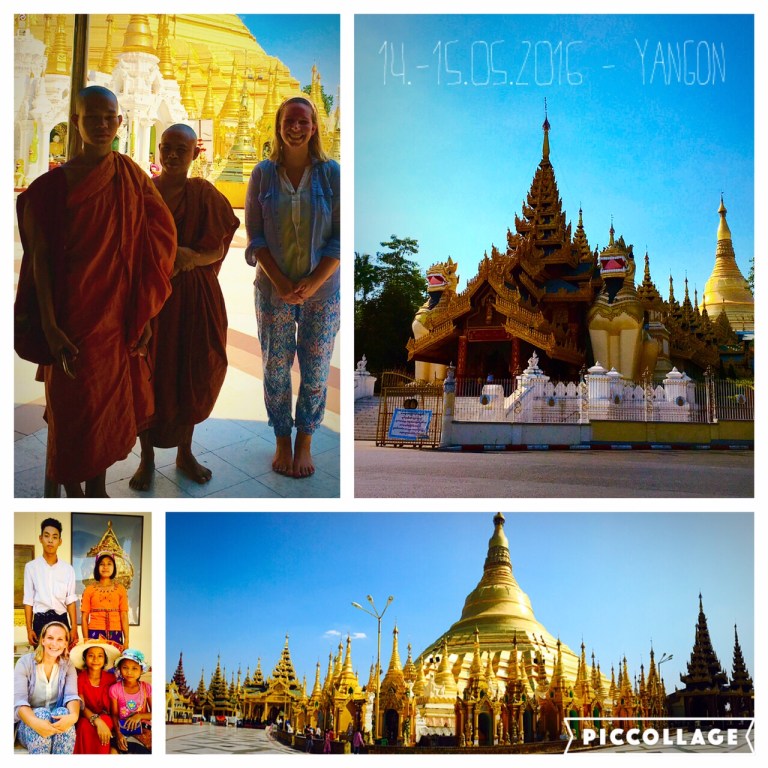 Photoshooting with the monks at great Stupa