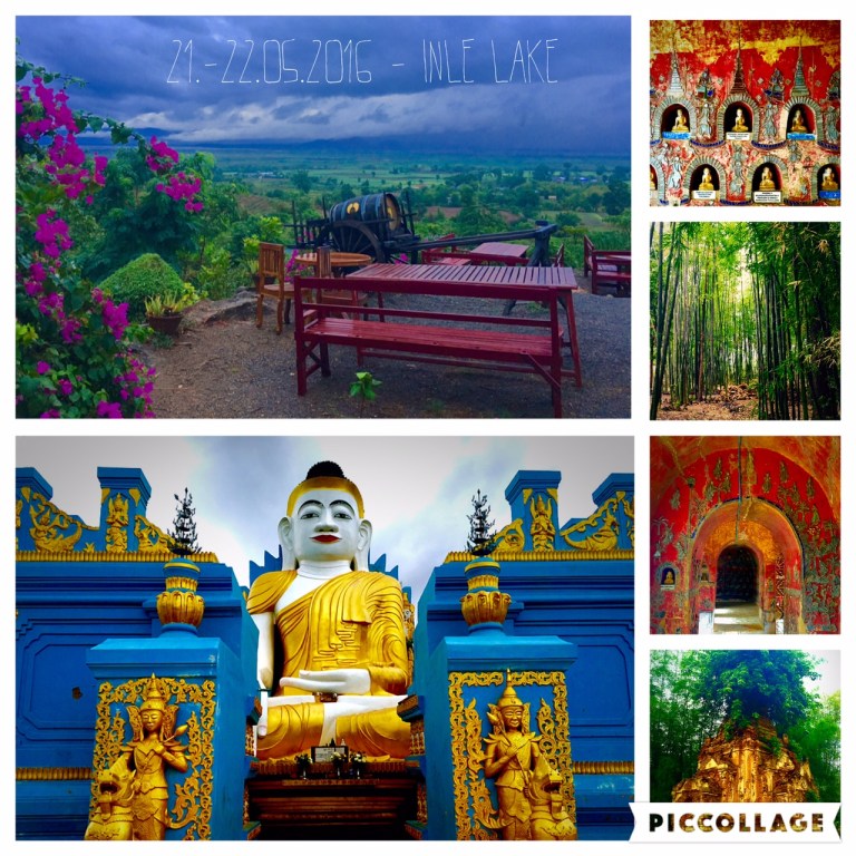 Vinery, bamboo forests and temples around Inle Lake