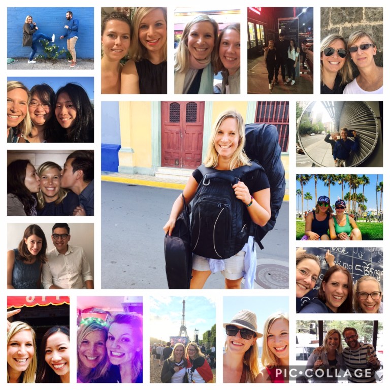 Tolle Leute, die mich begleitet oder die ich wiedergetroffen habe